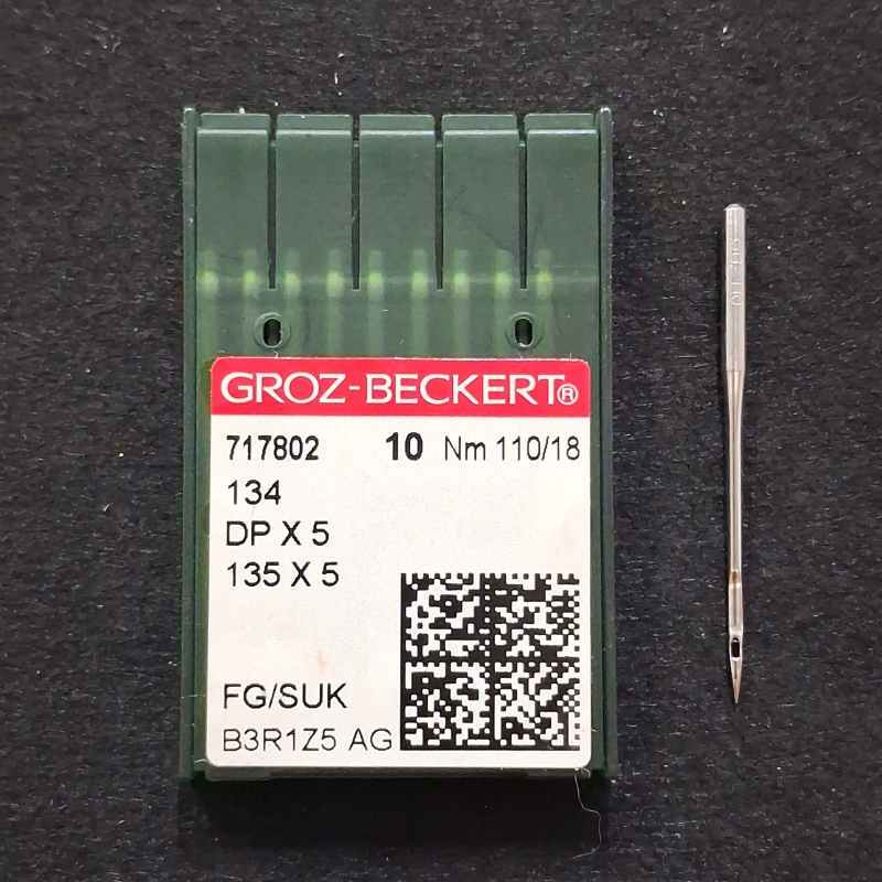 *Игла швейная Groz-Beckert (круглая) L-39 DP №110 (Германия) от магазина Zurnachidi